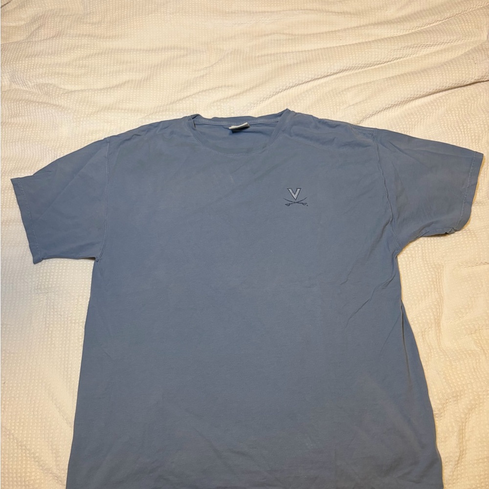 V-Logo Men's Slate Blue Tee
